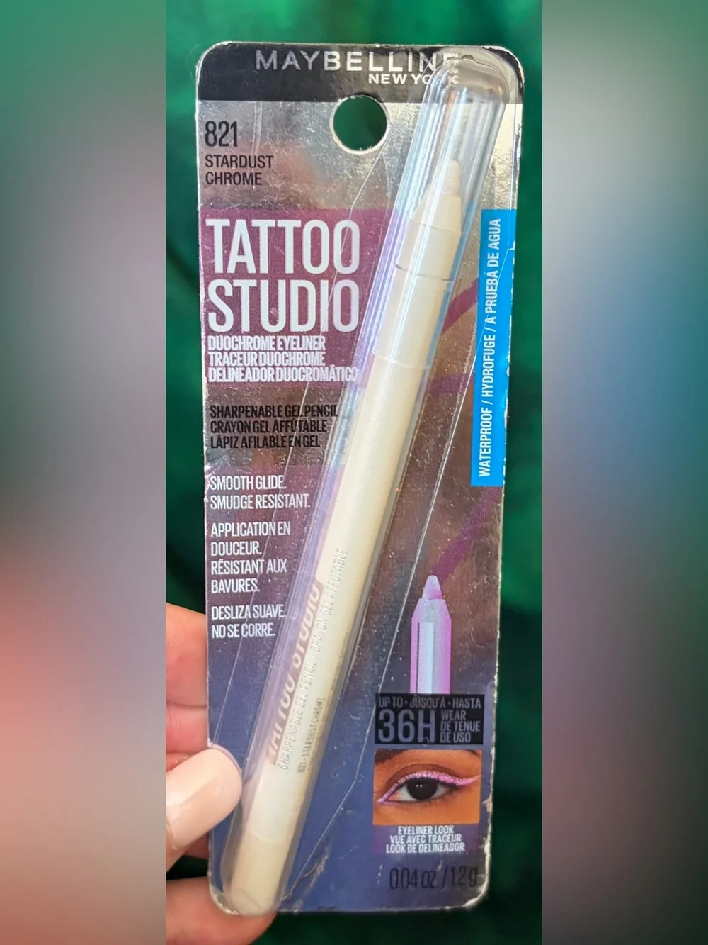 Maybelline Tattoo Studio DuoChrome Gel Eyeliner - Stardust Chrome 821
